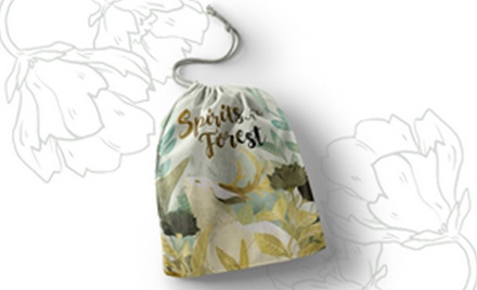SPIRITS OF THE FOREST : SACCHETTO GRANDE IN COTONE Accessorio Gioco da Tavolo