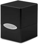 Deck Box Ultra Pro SATIN CUBE Jet Black Nero Porta Mazzo