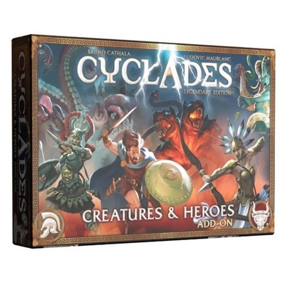 Cyclades Edizione Leggendaria - Bundle Base + Kit Miniature Truppe e Flotte + Creature ed Eroi