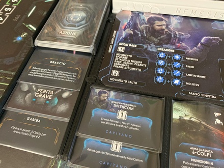 NEMESIS : Scheda del Personaggio 3D Character Dashboard