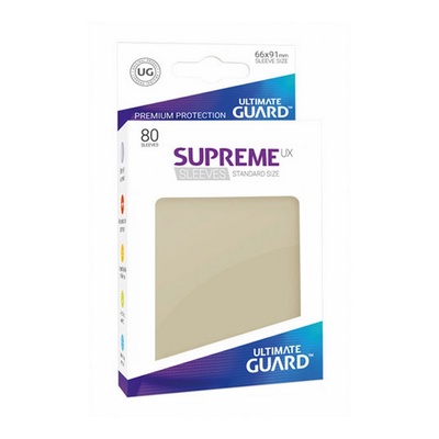 80 Sleeves Ultimate Guard SUPREME UX STANDARD Sand Bustine Protettive Sabbia