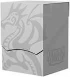 Deck Shell DRAGON SHIELD Ashen White Porta Mazzo