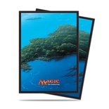 80 Sleeves Ultra Pro Magic MANA ISLAND Isola Bustine Protettive