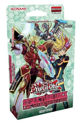 Structure Deck Yu-Gi-Oh! LINK POTENCODIFICATORE Mazzo Yugioh in Italiano