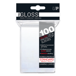 100 Sleeves Ultra Pro STANDARD WHITE Pro Gloss Bustine Protettive Bianco
