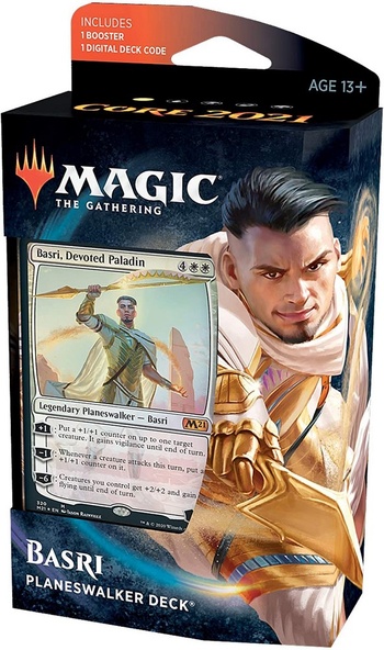Mazzo Magic Planeswalker BASRI Set Base 2021 Italiano Deck immagine 1
