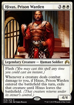 Hixus, Prison Warden