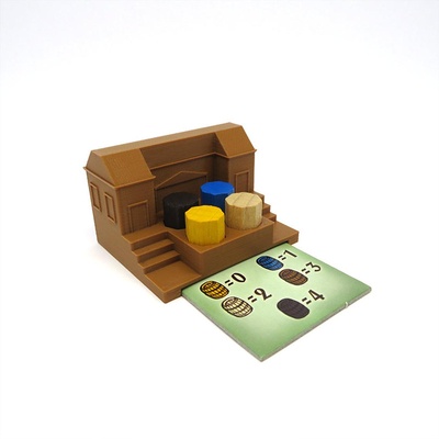 Puerto Rico: Set 6x Barche e Casa del Commercio Deluxe 3D