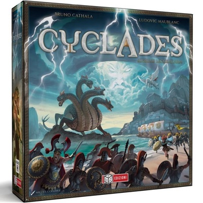 Cyclades Edizione Leggendaria - Bundle Base + Kit Miniature Truppe e Flotte + Creature ed Eroi