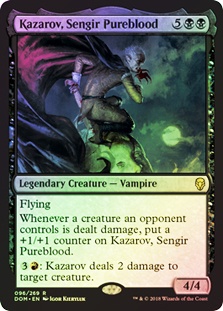 Kazarov, Sengir Pureblood