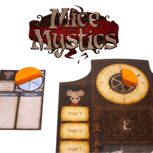 Mice and Mystics: Set 30x Token Spicchi Formaggio immagine 3