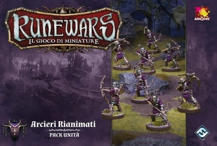 RUNEWARS IL GIOCO DI MINIATURE : ARCIERI RIANIMATI Espansione Gioco da Tavolo