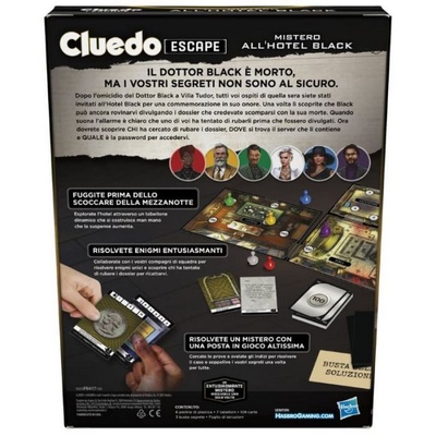 Cluedo Escape - Mistero all'Hotel Black