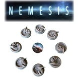 Nemesis: 8x Token Segnalino Carcassa Intruso 3D