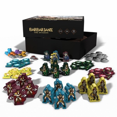Barbarians: The Invasion 2Nd Edition - Kickstarter Version Meeples