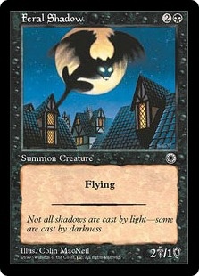 Feral Shadow (No reminder text)
