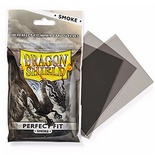 100 Sleeves DRAGON SHIELD Magic PERFECT FIT Smoke Fumo Bustine Protettive