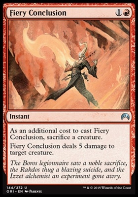 Fiery Conclusion