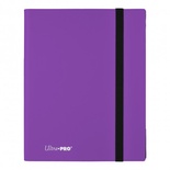 Album Ultra Pro PRO ECLIPSE PRO BINDER ROYAL PURPLE Nero Raccoglitore 4Tasche