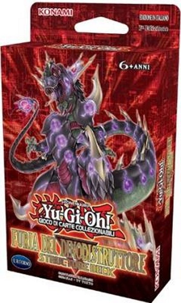 Structure Deck Yu-Gi-Oh! FURIA DEL DINODISTRUTTORE Mazzo Yugioh in Italiano immagine 1