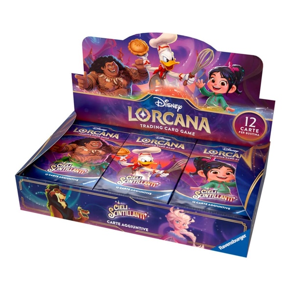 Lorcana - Cieli Scintillanti Box da 24 Booster Pack ITA immagine 1