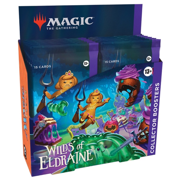 Collector Boosters Box Magic WILDS OF ELDRAINE 12 Buste Inglese immagine 1