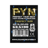 100 Sleeves PYN 63,5x88 PERFECT SIZE Bustine Protettive