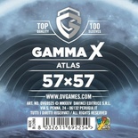 100 Sleeves Gamma X ATLAS 57x57 Bustine Protettive