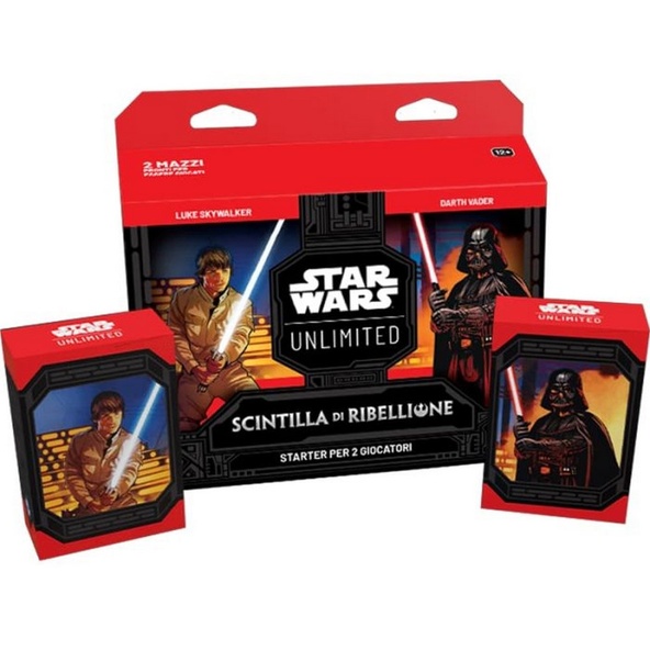 Star Wars Unlimited - Scintilla di Ribellione: Starter Set immagine 1
