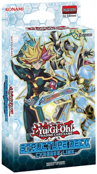 Structure Deck Yu-Gi-Oh! LINK CYBERSO Mazzo Yugioh in Italiano immagine 1