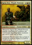 Agrus Kos, Wojek Veteran