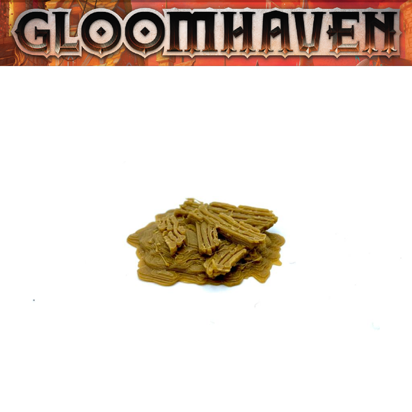 Gloomhaven: Ostacolo Distrutto 3D immagine 1
