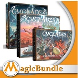 Cyclades Edizione Leggendaria - Bundle Base + Kit Miniature Truppe e Flotte + Creature ed Eroi