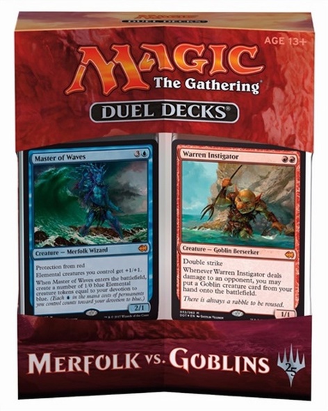 Duel Decks Magic Merfolk vs Goblin 2 Deck Mazzo Duello Inglese immagine 1