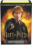 100 Sleeves Dragon Shield Magic ART MATTE RON WEASLEY Bustine Protettive