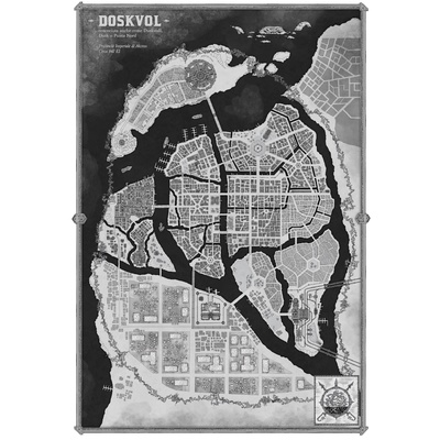 Blades in the Dark: Mappa di Doskvol