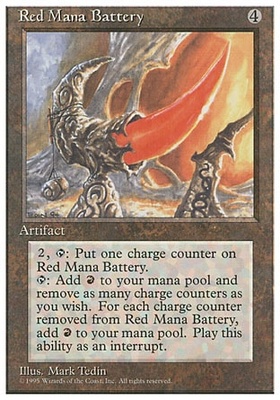 Red Mana Battery