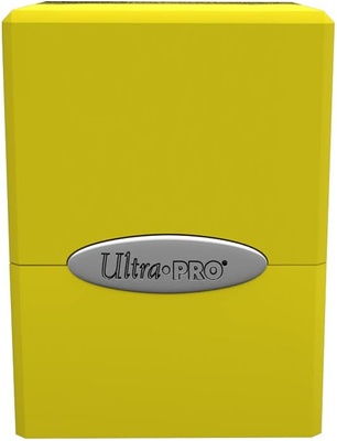 Deck Box Ultra Pro SATIN CUBE LIGHT YELLOW Giallo Porta Mazzo