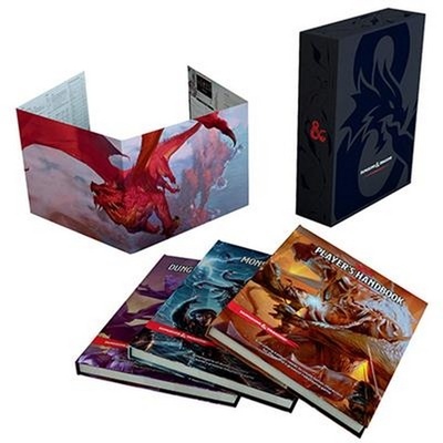 Dungeons & Dragons D&D: Core Rulebook Gift Set (leggermente danneggiato) immagine 1