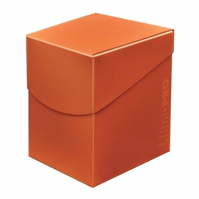 Deck Box Ultra Pro ECLIPSE PRO 100 Pumpkin Orange Porta Mazzo Arancione