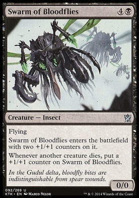Swarm of Bloodflies
