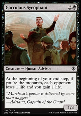 Garrulous Sycophant