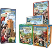 Carcassonne - Bundle La Torre + Abbazie e Borgomastri + Bazar, Ponti e Castelli + Pecore e Colline + Il Circo