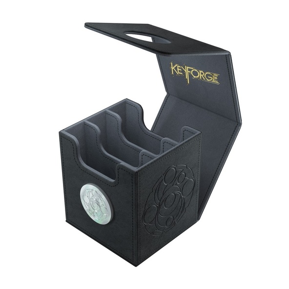 Deck Box KEYFORGE BLACK VAULT Porta Mazzo immagine 2