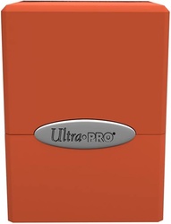 Deck Box Ultra Pro SATIN CUBE PUMPKIN ORANGE Arancione Porta Mazzo