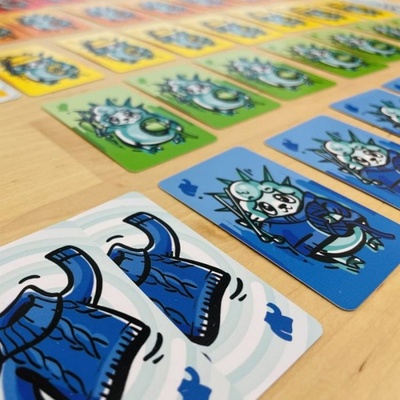 Mini Card Game - Wool Street