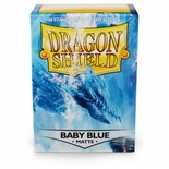 100 Sleeves Dragon Shield Magic BABY BLUE MATTE Bustine Protettive