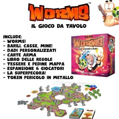 WORMS™ - Il Gioco da Tavolo Edizione Deluxe Kickstarter