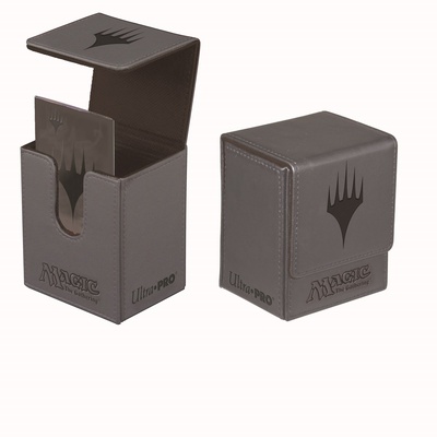 Deck Box Ultra Pro Magic MANA FLIP BOX GREY Porta Mazzo Scatola 100 Carte