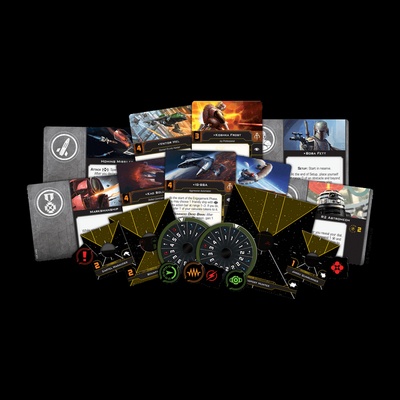 STAR WARS X-WING 2ed : KIT CONVERSIONE FECCIA E MALVAGITA' Gioco di Miniature